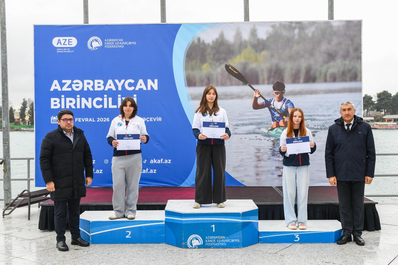 Avarçəkmə və kanoe üzrə Azərbaycan birinciliyi keçirilib